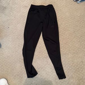 Adidas All black skinny joggers